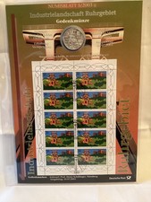Numisblatt 5/2003; Industrielandschaft Ruhrgebiet; mit Gedenkmünze
