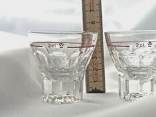 2 er Set Shot Glas 2cl geeicht