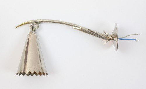 Kleine art deco wandlampe - kleine,