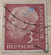 BUND BRD Mi.Nr. 196 Heuss 3 DM