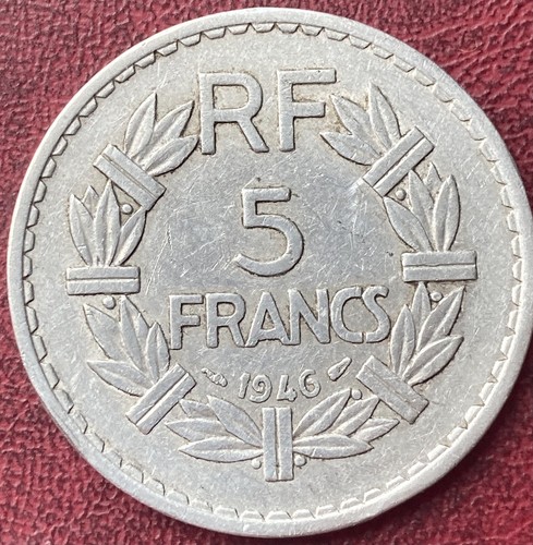 Frankreich 5 francs - -,