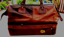Antik Ledertasche mit