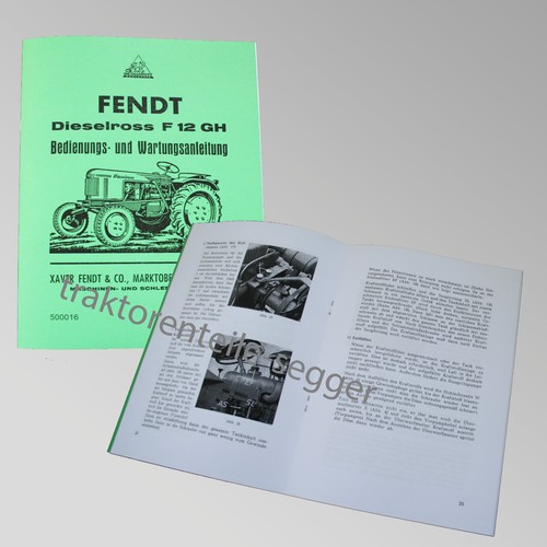 Fendt betriebs und - fendt,