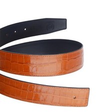Krokodil Orange Wendegürtel