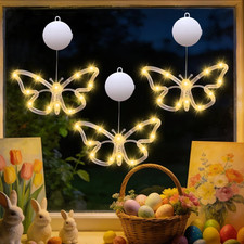 2026Osterdeko Fenster Led