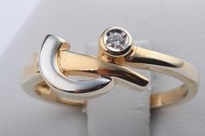 Brillant Diamant Ring 333 8K