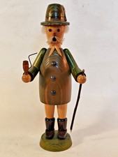 Räuchermann Hanfbart Waidmann Wanderer echt Erzgebirge Uhlig DDR Dregeno