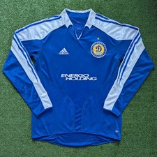 FC DYNAMO KYIV 2004/2005 PLAYER ISSUE AWAY FOOTBALL SHIRT TRIKOT ADIDAS #20