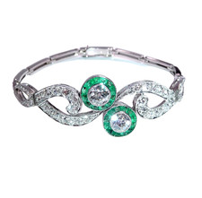 Bracelet Art Deco 750 Gold