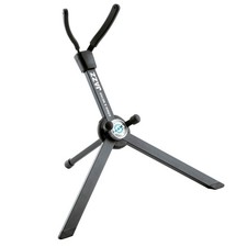 K&M Jazz Altsaxophonständer - 14330 - mit Velourstasche AJS197