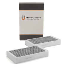 HIRSCHER Innenraumfilter Aktivkohle Satz für MERCEDES W463 W164 W251 1648300218