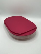 Tupperware Frische Kabinett Wurstdose Käsedose Aufschnitt Dose 700ml Deckel Pink