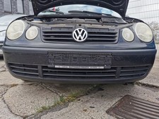 VW Polo 9N1 Stossfänger Stossstange Bumper vorn L041 Brillantschwarz bis Bj 2005