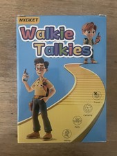 NXGKET 3er Set Walkie Talkie Aufladbar, Funkgeräte für Erwachsene und Kinder