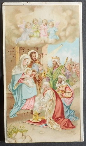 Altes andachtsbild hl - altes,