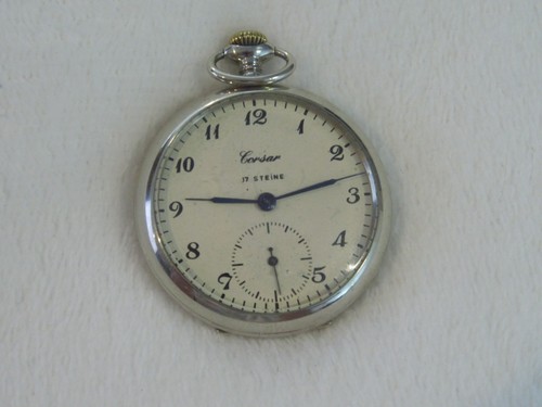 Alte taschenuhr stahl - alte,
