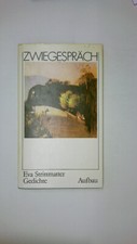 59208 Eva Strittmatter ZWIEGESPRÄCH Gedichte HC