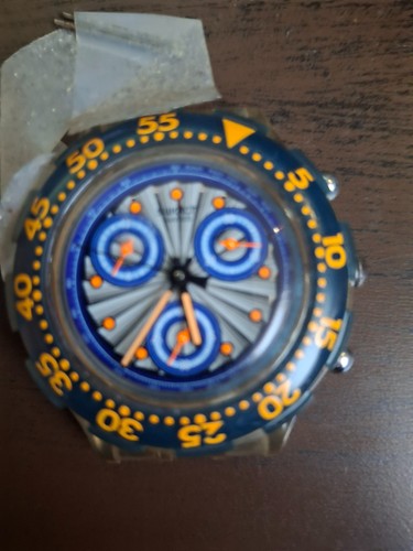 Swatch aqua chrono silver moon - swatch,