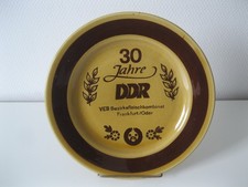 30 Jahre DDR VEB Bezirksfleischkombinat Frankfurt/Oder Wandteller Sammelteller