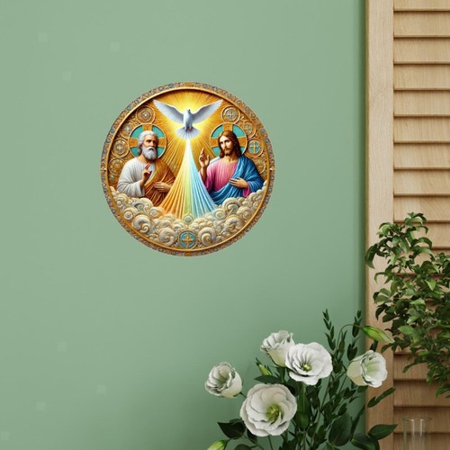 Rundes wandschild jesus - rundes, „jesus“
