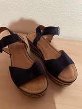 Gabor Sandale gr.4,5 bzw 37,5 blau neu wildleder