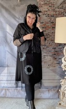 2 Teiler Kleid mit Überwurf