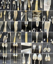 Antike 7 massive Silber