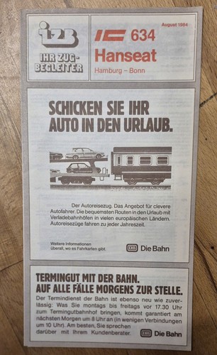 Ihr zugbegleiter 634 - zugbegleiter:, ic