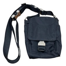 Prada Nylon Handytasche Schwarz Nylon Damen Umhängetasche Gebraucht