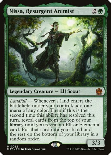 Nissa resurgent animist - resurgent, (22)