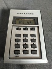 vintage rare elektronische Schachspiele Mini Chess SCiSYS 1981 sehr guter Zustand Liv Angebot 