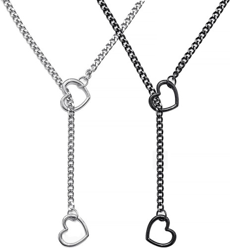 2stück choker kette damen - choker,