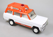 Tonka Rescue Jeep Rettungswagen Krankenwagen - Oldtimer