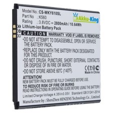 Akku für Handy Wiko W-K560