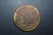 Medaille Garde Corps Dürener Bürgerwehr 1996 Wappen der Stadt 1 Eurotaler ca33mm