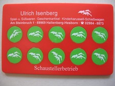 alte SPARKARTE Rabattmarke