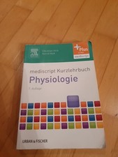 Mediscript Kurzlehrbuch Physiologie, wie neu
