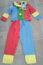 Kinder Faschingskostüm, Clown/Harlekin, ca. 6-8 Jahre