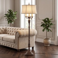 Stehlampe Jugendstil Stoff
