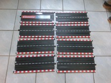 1:40 Carrera Profi 71509 Schienen lange Gerade ca 43 cm ( 8 Stück ) m. Abbrüchen