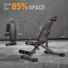 300 kg Klappbare Hantelbank