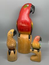 Papagei Balsaholz Vogel 3