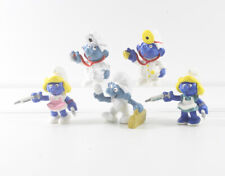 Schlumpf Schlümpfe === 5 x Arzt Doktor Krankenschwester Helfer first aid smurfs