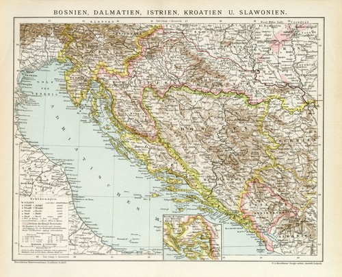 Bosnien dalmatien istrien - bosnien,