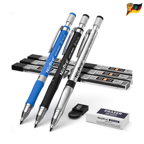 Nicpro druckbleistift set - set, 3