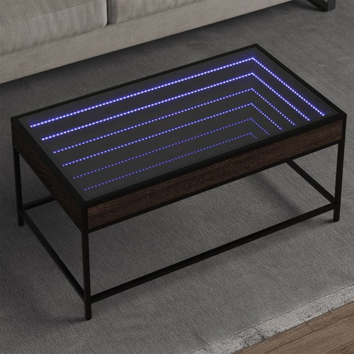 Couchtisch mit infinity led - mit, infinity-led