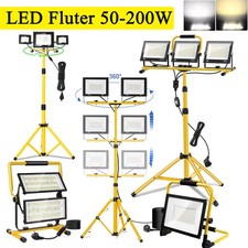 LED Baustrahler Stativ