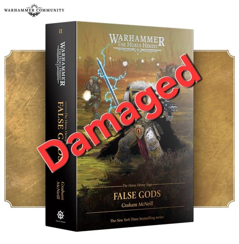 Damaged warhammer the horus - warhammer,