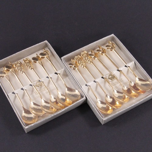12x hanseat teelöffel - 12x,
