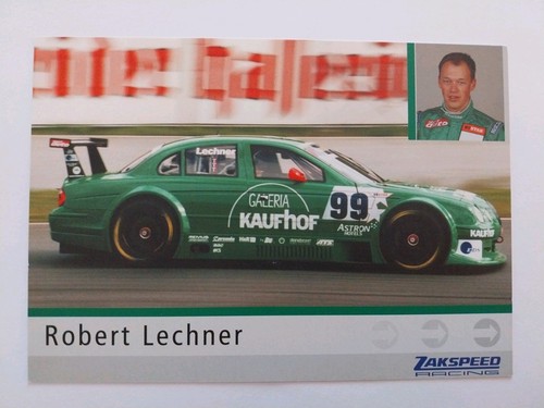 Robert lechner autogrammkarte - robert,